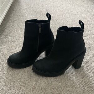Dr. Martens Black Heeled Boots